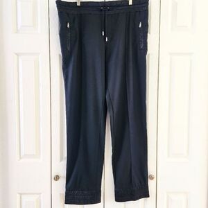 Dolce & Gabbana Black Lightweight Wool Joggers IT 48 - Approximately US Size 8